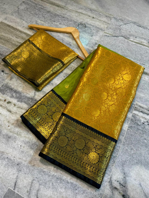 Banarasi Soft Silk Katan Half & Half Saree with Jall & Buti - WhatsApp Image 2026-08-14 at 20.15.43 (1)