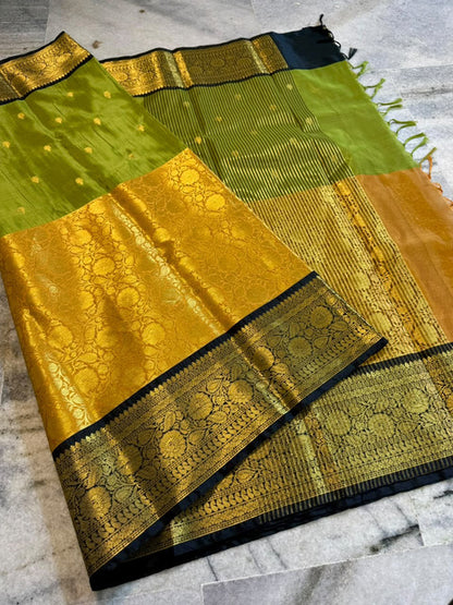 Banarasi Soft Silk Katan Half & Half Saree with Jall & Buti - WhatsApp Image 2026-08-14 at 20.15.43