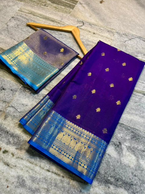 Banarasi Soft Katan Silk Zari Butti Saree - WhatsApp Image 2026-08-14 at 20.17.45