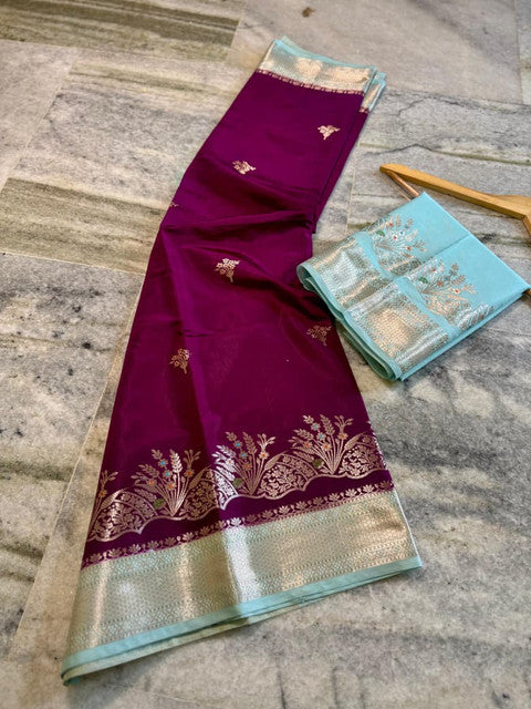 Banarasi Katan Silk Alfi Butti Saree with Jacquard Pallu - WhatsApp Image 2026-08-14 at 20.19.00 (2)