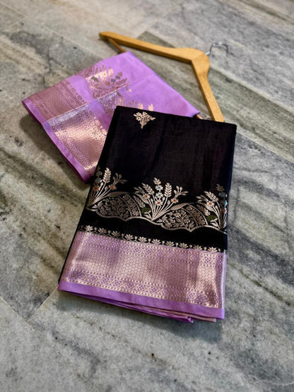 Banarasi Katan Silk Alfi Butti Saree with Jacquard Pallu - WhatsApp Image 2026-08-14 at 20.19.01 (1)