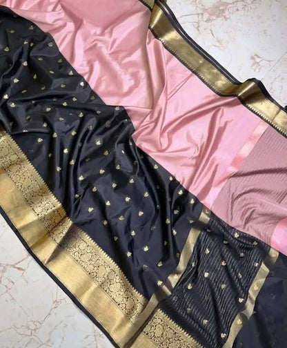 Kanchi Pattu Silk Half & Half Saree with Gold Zari Border - WhatsApp Image 2026-08-14 at 20.22.01 (1)