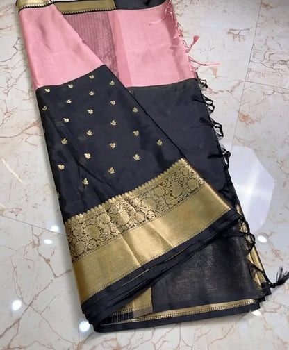 Kanchi Pattu Silk Half & Half Saree with Gold Zari Border - WhatsApp Image 2026-08-14 at 20.22.01 (2)