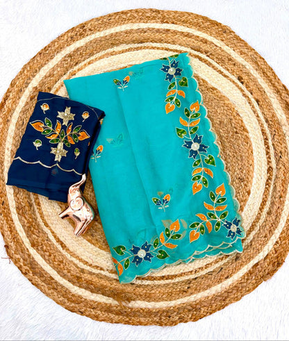 Shree Guldasta Goldy Shiny Partywear Saree - WhatsApp Image 2026-08-14 at 20.51.49
