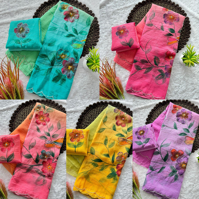 Soft Cloud Crush Silk Saree with Hand-Painted Art & Handwork - WhatsApp Image 2026-08-14 at 20.56.32