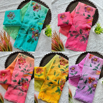 Soft Cloud Crush Silk Saree with Hand-Painted Art & Handwork - WhatsApp Image 2026-08-14 at 20.56.32