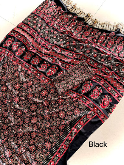 Pure Arjakh Satin Viscose Silk Saree with Designer Print & Mirror Work - WhatsApp Image 2026-08-14 at 21.13.41 (2)