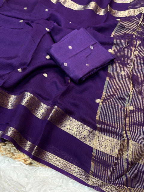 Pure Viscose Kota Doriya Saree with Jacquard Border and Butti - WhatsApp Image 2026-09-02 at 10.35.37 (1)