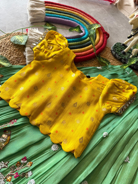 Maggam Work Village Theme Kids Lehenga - WhatsApp Image 2026-09-02 at 10.45.40 (2)