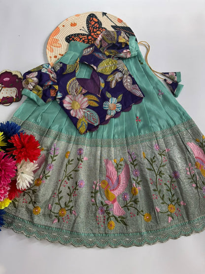 Position Printed & Embroidered Tissue Lehenga Choli for Kids - WhatsApp Image 2026-09-02 at 10.46.10 (1)