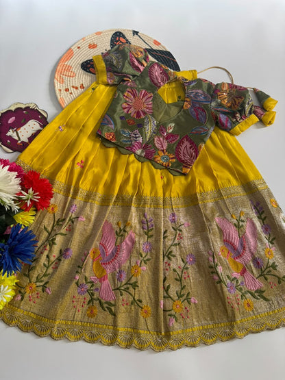Position Printed & Embroidered Tissue Lehenga Choli for Kids - WhatsApp Image 2026-09-02 at 10.46.10 (2)