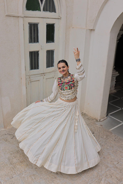 Navratri Roman Lehenga Choli with Gota-Patti and Mirror Lace Work - WhatsApp Image 2026-09-02 at 10.48.24 (1)