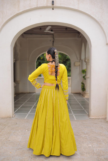 Navratri Roman Lehenga Choli with Gota-Patti and Mirror Lace Work - WhatsApp Image 2026-09-02 at 10.48.28 (1)