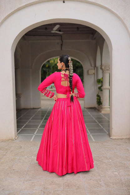Navratri Roman Lehenga Choli with Gota-Patti and Mirror Lace Work - WhatsApp Image 2026-09-02 at 10.48.29 (3)