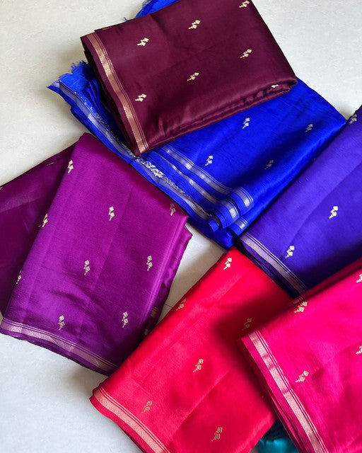 Banarasi Raw Mango Silk Saree with Designer Border and Pallu - WhatsApp Image 2026-09-02 at 10.58.18
