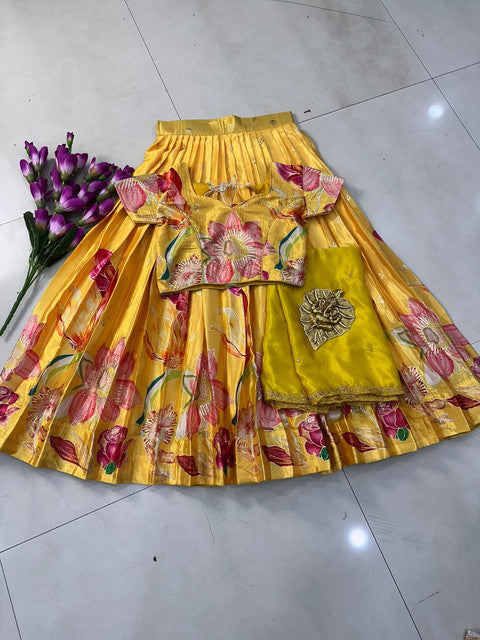 Position Foil Work Pure Silk Lehenga Choli Set - WhatsApp Image 2026-09-07 at 10.08.57