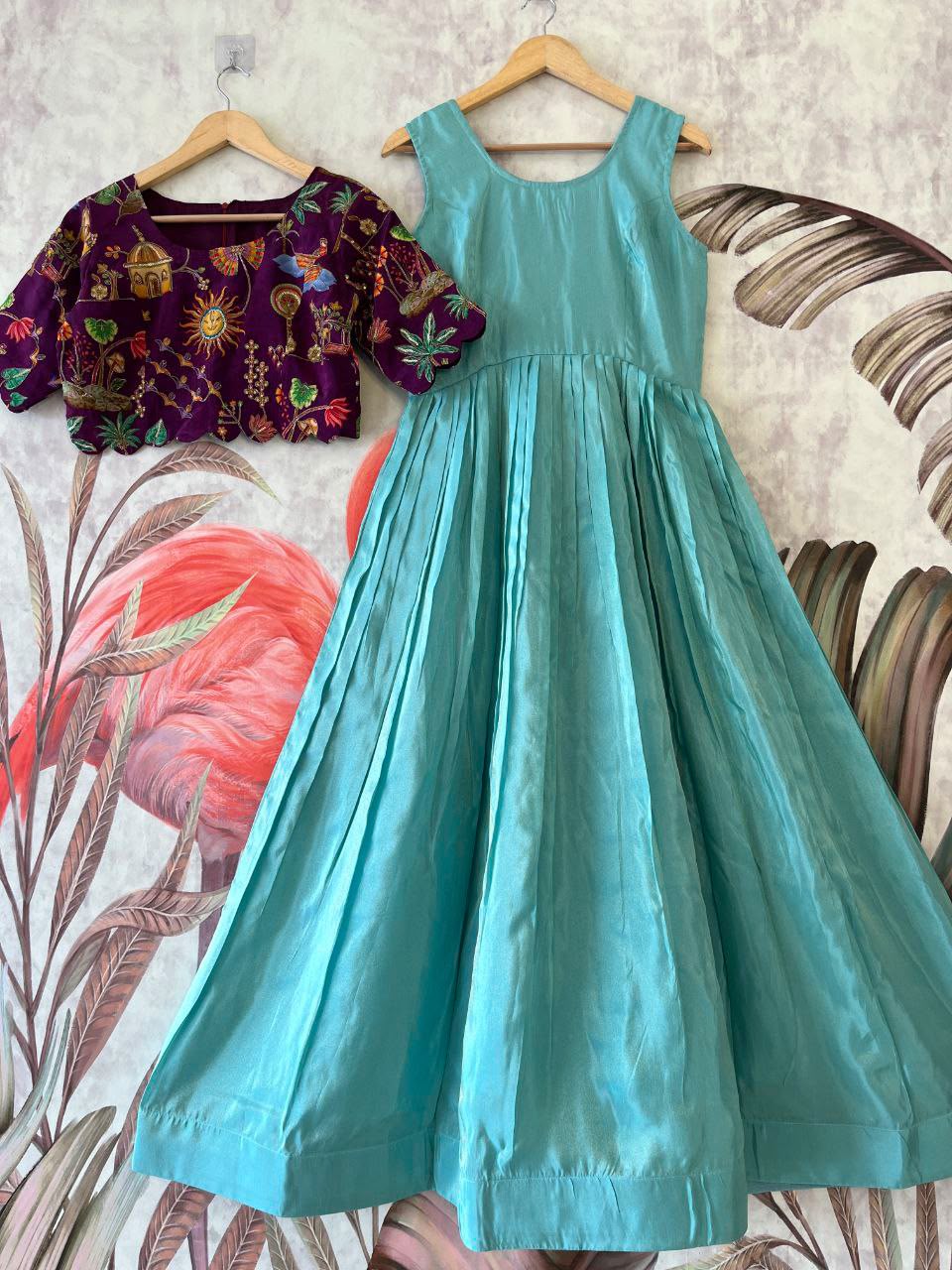 Tissue Gown with Viscose Crepe Position Work Coat