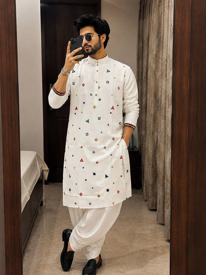Rangilo Vol 2.0 Men's Navratri Kurta with Dhoti