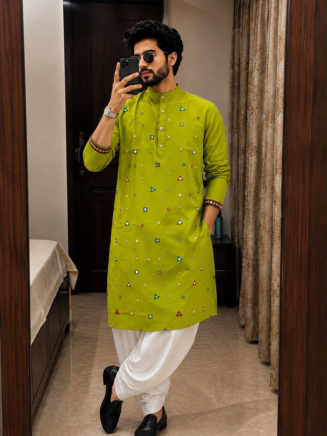 Rangilo Vol 2.0 Men's Navratri Kurta with Dhoti