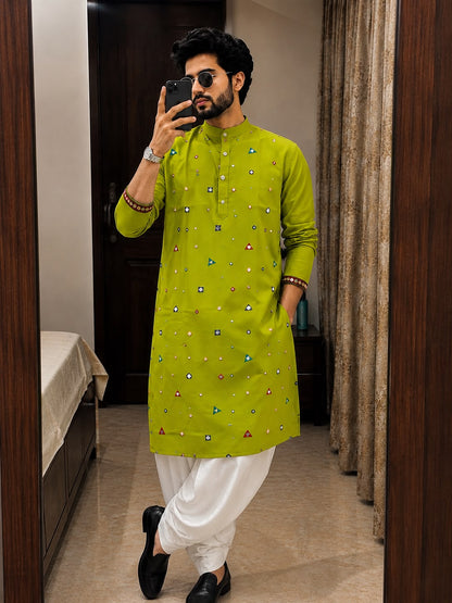 Rangilo Vol 2.0 Men's Navratri Kurta with Dhoti