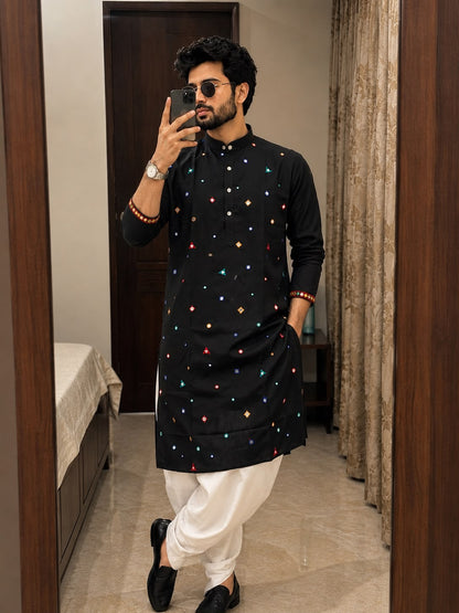 Rangilo Vol 2.0 Men's Navratri Kurta with Dhoti