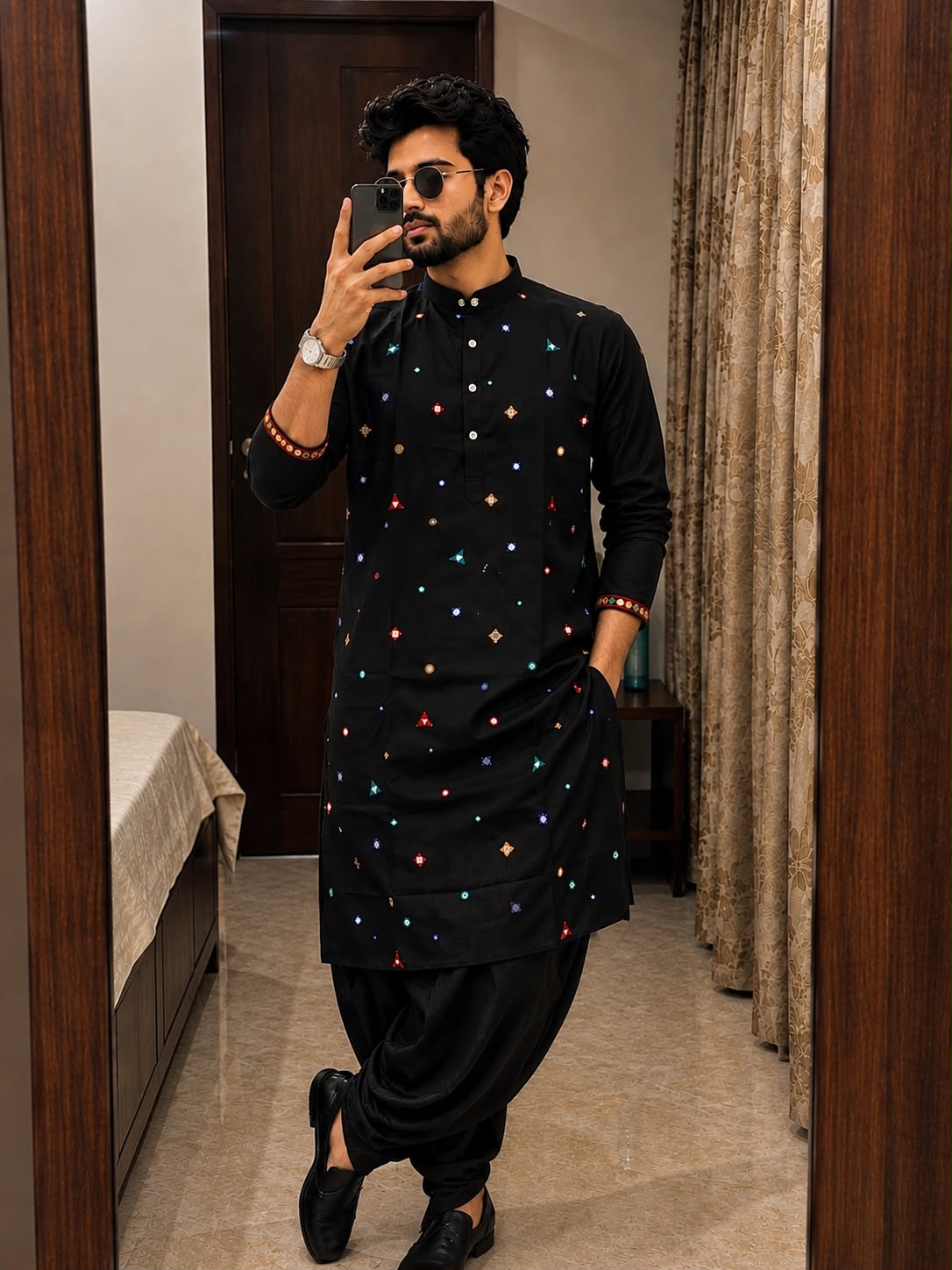 Rangilo Vol 2.0 Men's Navratri Kurta with Dhoti